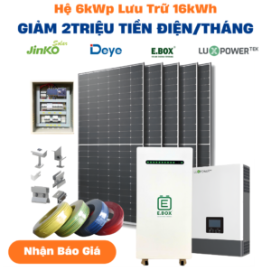 Điện Mặt Trời Hệ Lưu Trữ