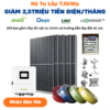 Combo Hệ Tự Lắp - Hệ Tự Lắp 7,5kWp